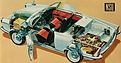 NSU/Wankel Spider – Schnittzeichnung (© Audi AG, 1965) NSU/Wankel Spider – Schnittzeichnung (© Audi AG, 1965)