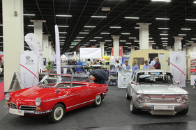 NSU Wankel Spider und NSU TTS auf dem Clubstand - Retro Classics Cologne Köln 2017