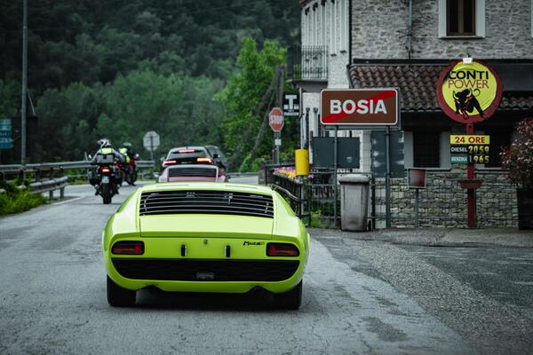 Bild: Nach Bosia zeigt sich das Wetter wenig freundlich – Lamborghini Polo Storico Giro 2026