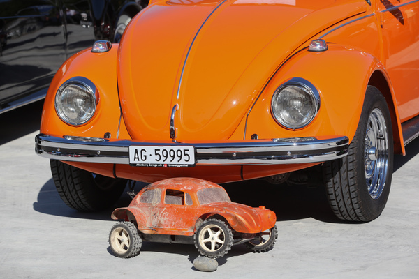 Nachwuchs? Der kleine Käfer mag es etwas wilder als der grosse - Dolder Classics September 2018