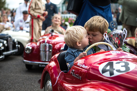 Nachwuchstalente am Settrington Cup - Goodwood Revival 2015