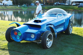 Bild Nächstes spektakuläres Unikat aus der Giftküche des Custom-Zauberers Ed „Big Daddy“ Roth - der bizarre Orbitron von 1964.