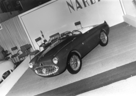 Nardi-Crosley Spider Frua (1950) - in Paris gezeigter rudimentärer Sportwagen mit einem von Pietro Frua gezeichneten Aufbau