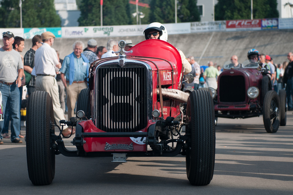 Nash 480 Aeropower (1930) von Rolf Kuster am Indianapolis in Oerlikon 2014