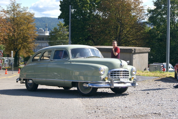 Nash Airflyte 600 4-Door Sedan (1949) – Albisgütli Classic Cars & Bikes September 2022