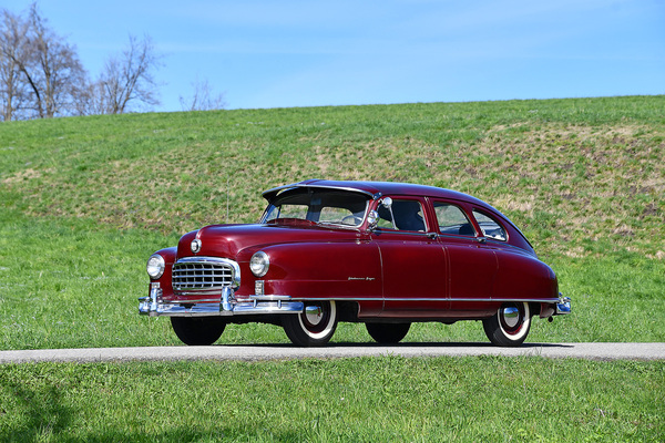 Image: Nash Airflyte Statesman Super (1950) - as lot 18 at the Swiss Classic World auction of the Oldtimer Gallery on June 1, 2024
