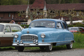 Nash Ambassador Custom (1949) - in Zweifarben-Lackierung - Albisgütli Classics April 2022