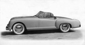 Nash-Healey (1952) - Silhouette des Pininfarina-Cabriolets