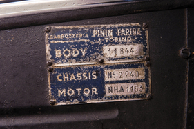 Nash-Healey Convertible (1952) - Chassis-Nummer