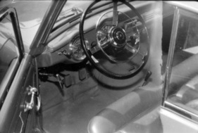 Nash-Healey LeMans Hardtop Sportscar (1953) - Testwagen - Cockpit