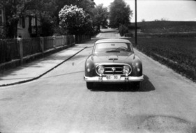 Nash-Healey LeMans Hardtop Sportscar (1953) - Testwagen - Frontansicht