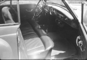 Nash-Healey LeMans Hardtop Sportscar (1953) - Testwagen - Interieur