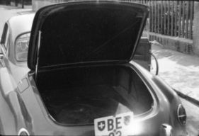 Nash-Healey LeMans Hardtop Sportscar (1953) - Testwagen - grosser Kofferraum