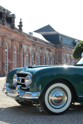 Nash Healey Pininfarina Roadster (1952) - einer von 250 derartigen Cabriolets, die bei Pininfarina karossiert wurden - Classic-Gala Schwetzingen 2018