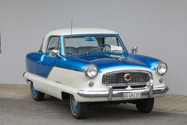 Nash Metropolitan (1960) - ein verkleinerter Strassenkreuzer, mit Dreiganggetriebe - FNA Jahrestreffen 2025