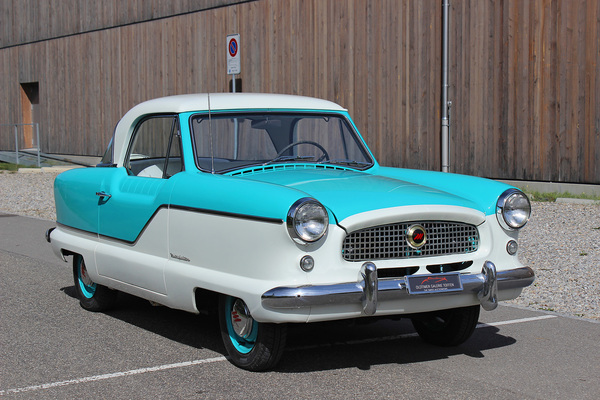 Nash Metropolitan Hardtop Coupe (1960) - als Lot 11 an der Versteigerung der Oldtimer Galerie Toffen am 20. Oktoberl 2018