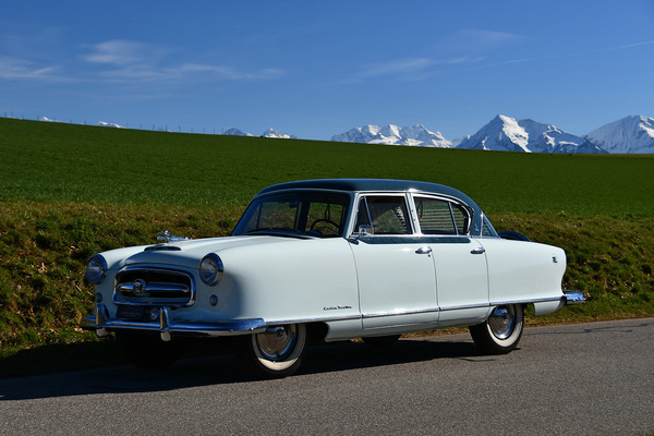 Bild: Nash Rambler Custom Sedan (1954) - als Lot 22 an der Versteigerung der Oldtimer Galerie in Toffen am 28. März 2020