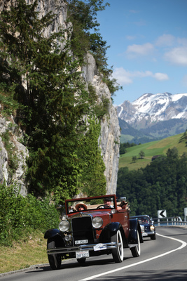 Nash Roadster (1929) - auf der Ausfahrt beim Alpnachersee - Oldtimer in Obwalden (O-iO) 2019