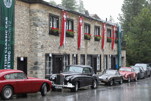 Nasser Sonntag - kein Concours-Wetter - 30. BCCM St. Moritz "Safari Edition" 2024