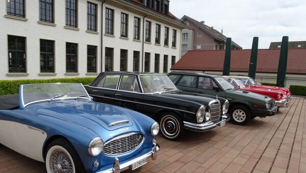 Image: National diversity: Austin-Healey, Mercedes-Benz, Subaru and Ford - Emil Frey Classics season-opening brunch 2024