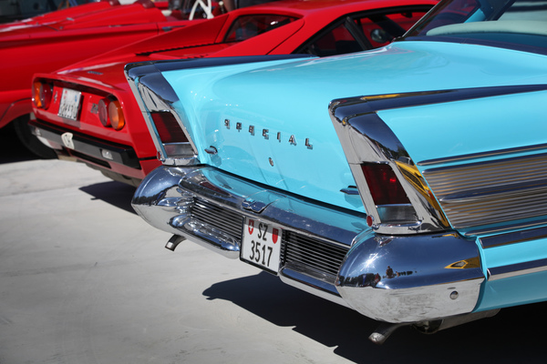 Natürlich stammen die beiden nicht aus derselben Zeit, wenn das Design auch nur 20 Jahre auseinanderliegt - Dolder Classics August 2018