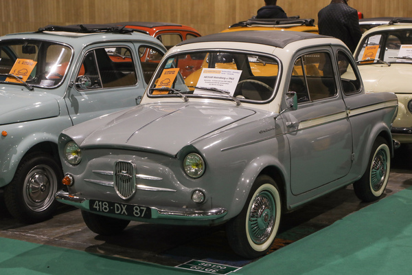 Neckar Weinsberg (1962) - selten, Basis Fiat 500 D, 28'780 km, sehr selten - Rétromobile Paris 2024