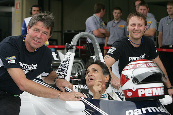 Nelson Piquet und seine früheren Teammitglieder