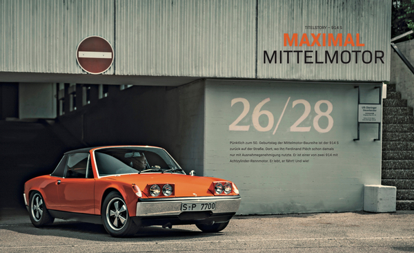 Neu am Kiosk - Porsche Fahrer 1-2020 - Maximal Mittelmotor