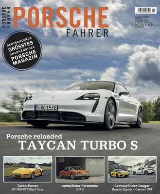 Neu am Kiosk - Porsche Fahrer 1-2020 - Titelseite