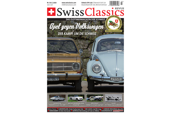 Bild: Neu am Kiosk - SwissClassics Revue 79-3 | 2020 - Cover breit