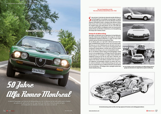 Neu am Kiosk - SwissClassics Revue 80-4 | 2020 - 50 Jahre Alfa Romeo Montreal