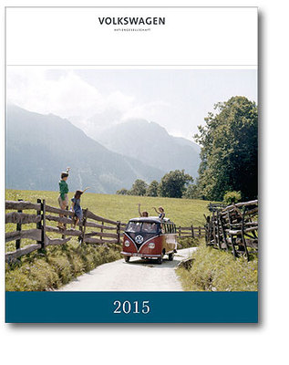 Neue Kalender für 2015 - Volkswagen 2015