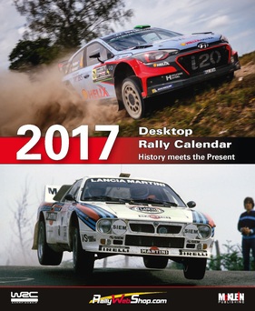 Neue Kalender von McKlein - Desktop Rally 2017 Cover