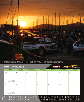Neue Kalender von McKlein - Desktop Rally 2017 Mai:Juni