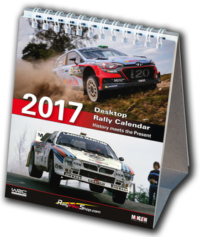 Neue Kalender von McKlein - Desktop Rally 2017