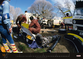 Neue Kalender von McKlein - Rally History 2017 Dezember