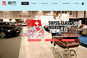 Neue Website Swiss Classic World 2023