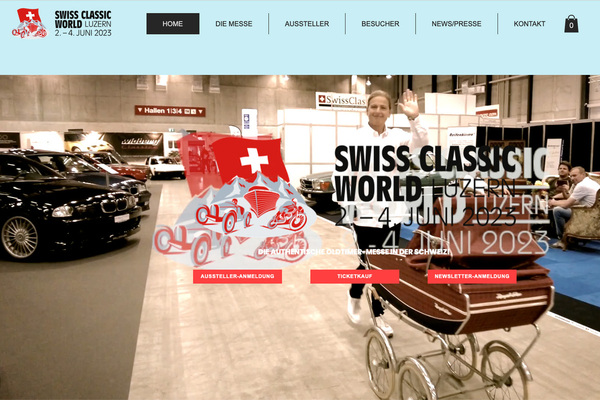 Neue Website Swiss Classic World 2023