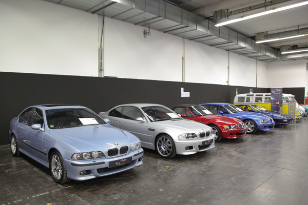 Neuere BMW-Klassiker in der Halle 1A - Techno Classica Essen 2018