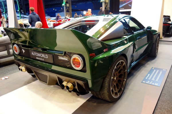 Neuinterpretation Kimera EVO 37 von 2022 - Sonderschau Supercars 2 in der Autoworld Brüssel 2022/2023