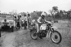 Neveu an der ersten Rallye Dakar 1979 Neveu an der ersten Rallye Dakar 1979