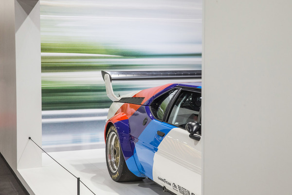 Nicht alle Stände waren so sauber und aufgeräumt wie derjenige von BMW …