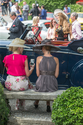 Nicht nur die Autos interessieren - Concorso d'Eleganza Villa d'Este 2018