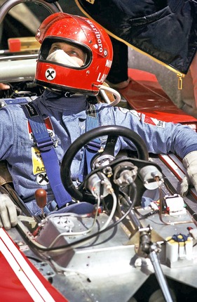 Niki Lauda im Ferrari 312 B3 (1974)