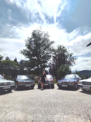 Nina Müller und ihre Babybenze