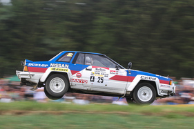 Nissan 240RS Gruppe B (1983) am Eifel Rallye Festival 2015 - Gewinner der «Best original rally car» Auszeichnung