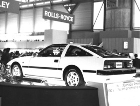 Nissan 300 ZX - zwei herausnehmbare Dachhälten machen ihn zum Cabriolet-Ersatz - am Genfer Automobilsalon 1984