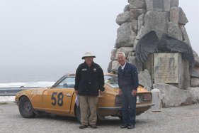 Nissan Fairlady Z (1974) - an der Rallye Peking-Paris 2013 - Sonderprüfung Tremola Tag 31