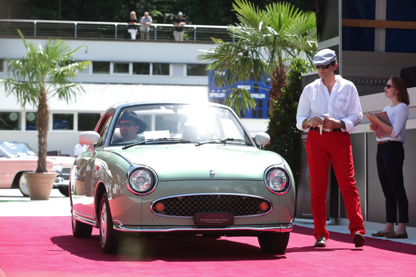 Nissan Figaro (1991) - als Lot 01 an der Versteigerung der Oldtimer Galerie auf dem Dolder am 16. Juni 2018