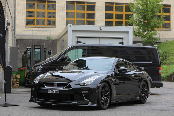 Nissan GT-R (2015) - in Schwarz - Japanese Car Meeting Kemptthal 2025